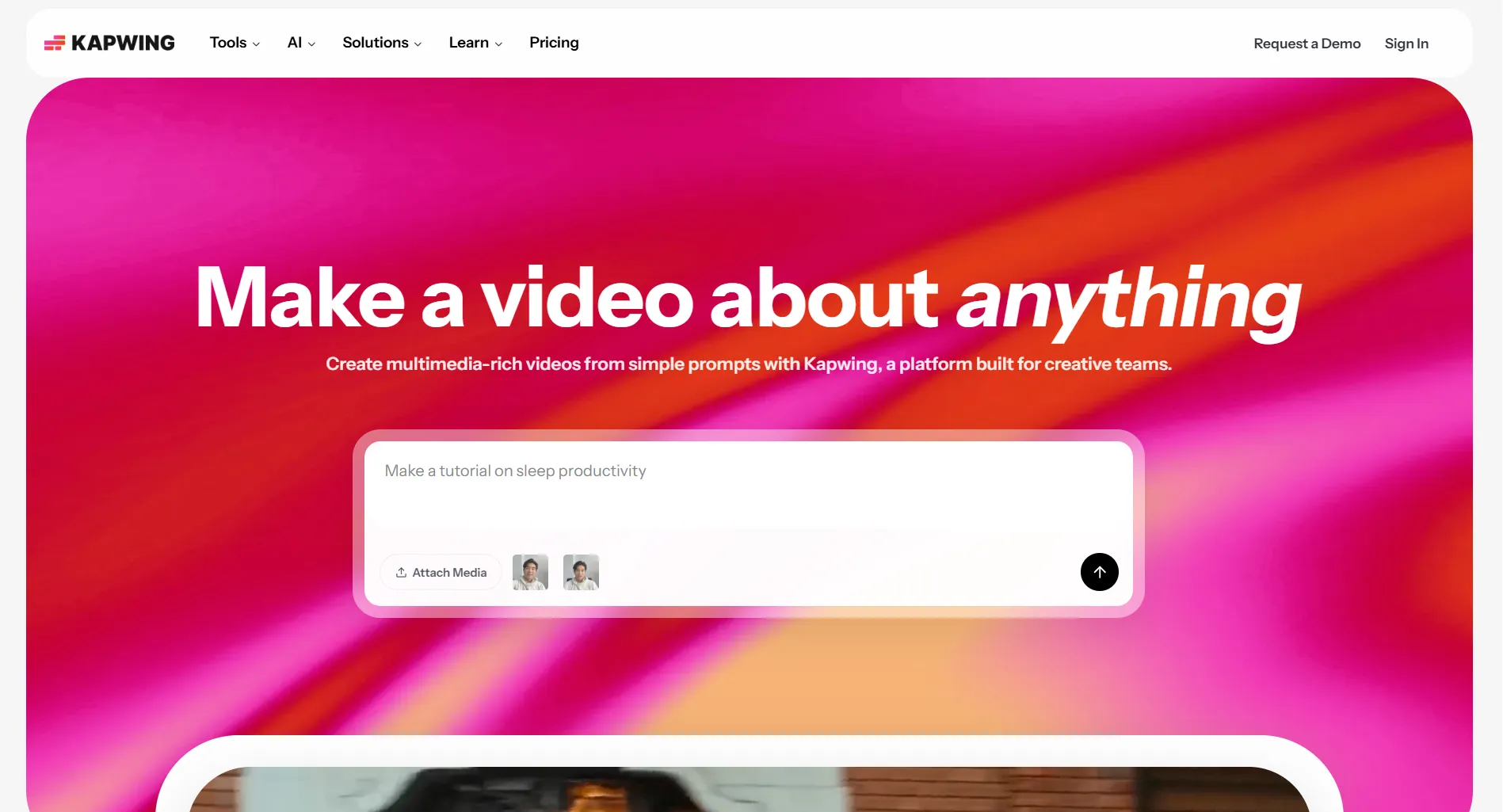 Kapwing video marketing