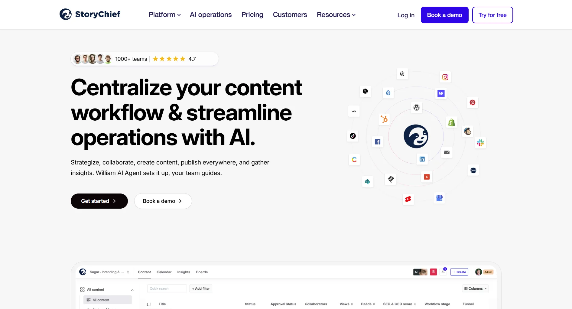 StoryChief content marketing
